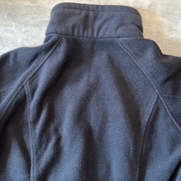 Columbia  GUC   Fleece jacket   Black  original style   Stand up collar   size L - Picture 12 of 14